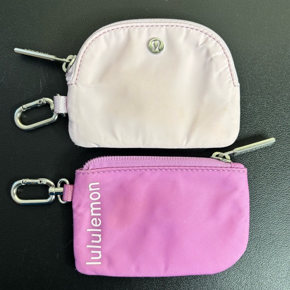 lululemon athletica Handbags - Lululemon Dual Pouch missing strap rose/light pink